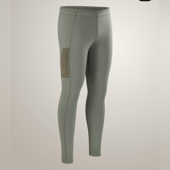 Arc'teryx RHO LT BOTTOM Green Bestseller size S BNWOT